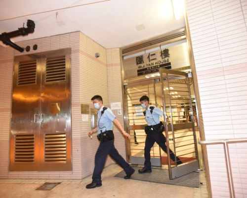 警方到場調查。