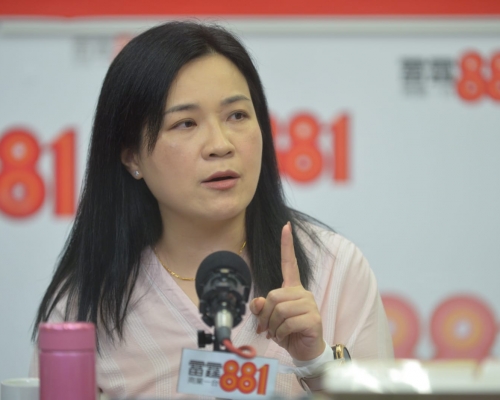 職工盟主席吳敏兒。