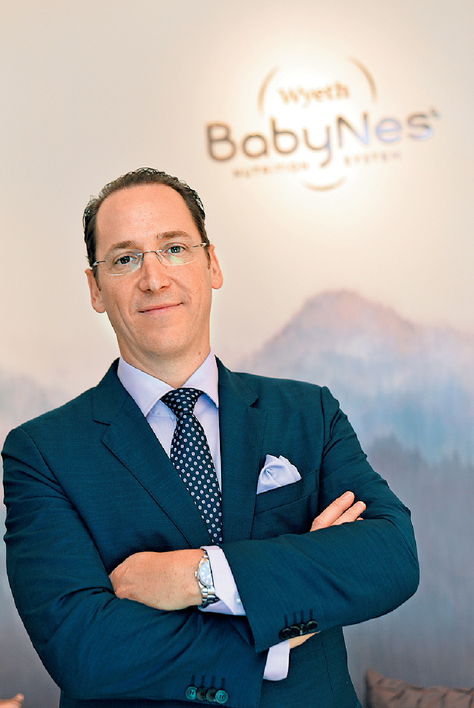 ﻿■BabyNes全球業務總監Daniel Blarer表示，雖然香港正處零售業寒冬，但不擔心氣氛會影響銷情。

