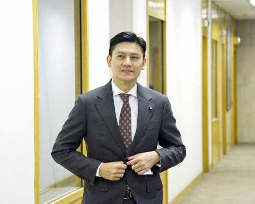 譚文豪當選主席。資料圖片