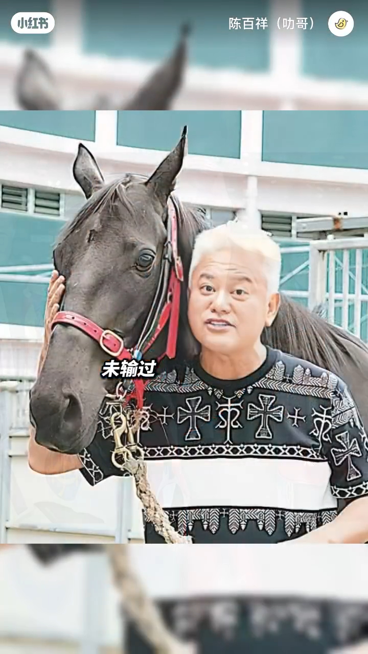 陈百祥自诩：“赢到我自己退役，𠮶只马都未退役，但系呢，我练狗仲犀利”！