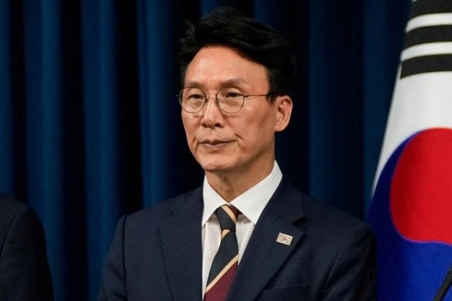 南韓總理金民錫為火警公開道歉。法新社 南韓總理金民錫為火警公開道歉。法新社