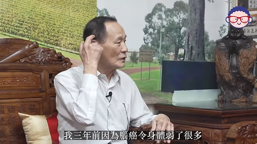 陈惠敏很感激遇上一个医癌的医生，当时连化疗和电疗都不用做。