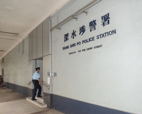 長沙灣單位遭爆竊。資料圖片
