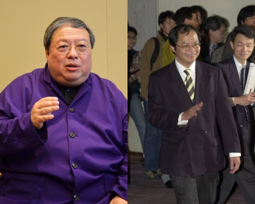 何志平(左)先後企圖賄賂乍得總統和烏干達外長,兩次捐款路祥安(右)都知情。資料圖片