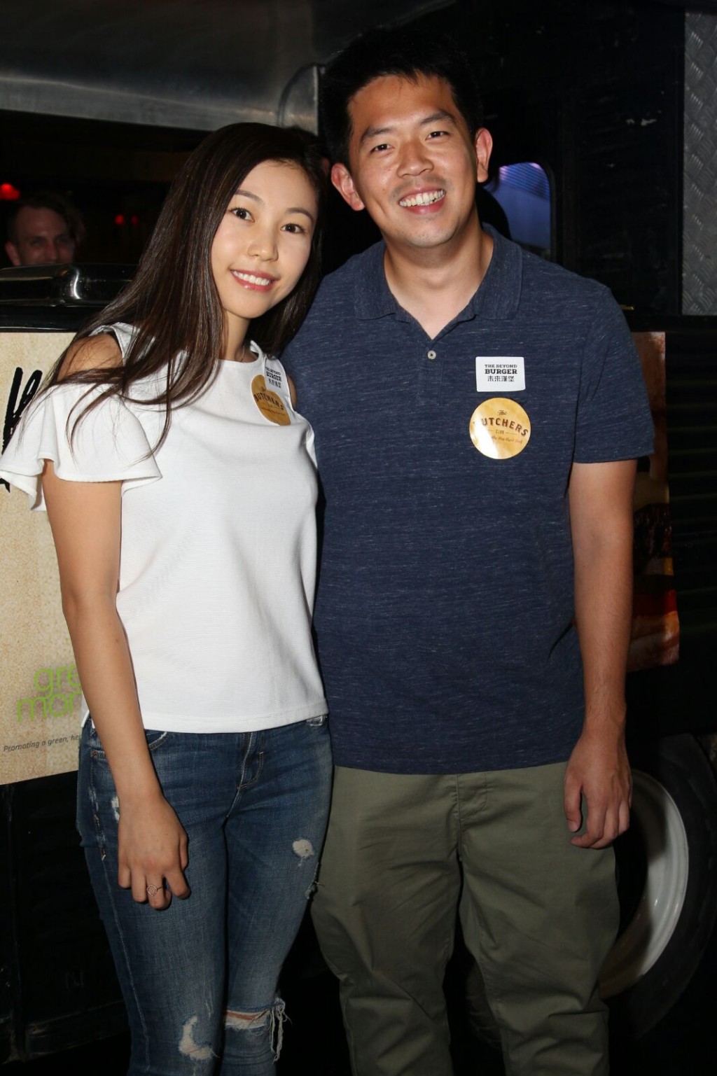 薛家燕的兒子石耀庭 (Jackson) 及其未婚妻Zoe出席活動。