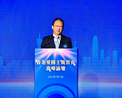 譚鐵牛指，愛國主義教育近年被別有用心的人污名化及妖魔化。