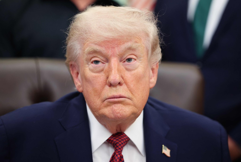 傳美國總統特朗普是意大利出戰世界盃的幕後推手。法新社