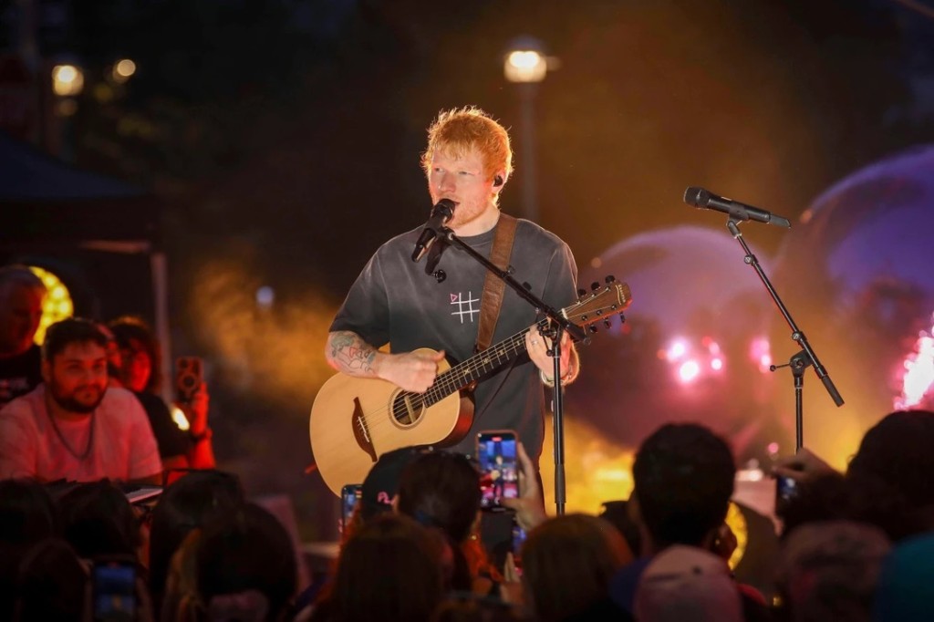 Ed Sheeran指會邀請其他場館場主捐款支持巴勒斯坦。