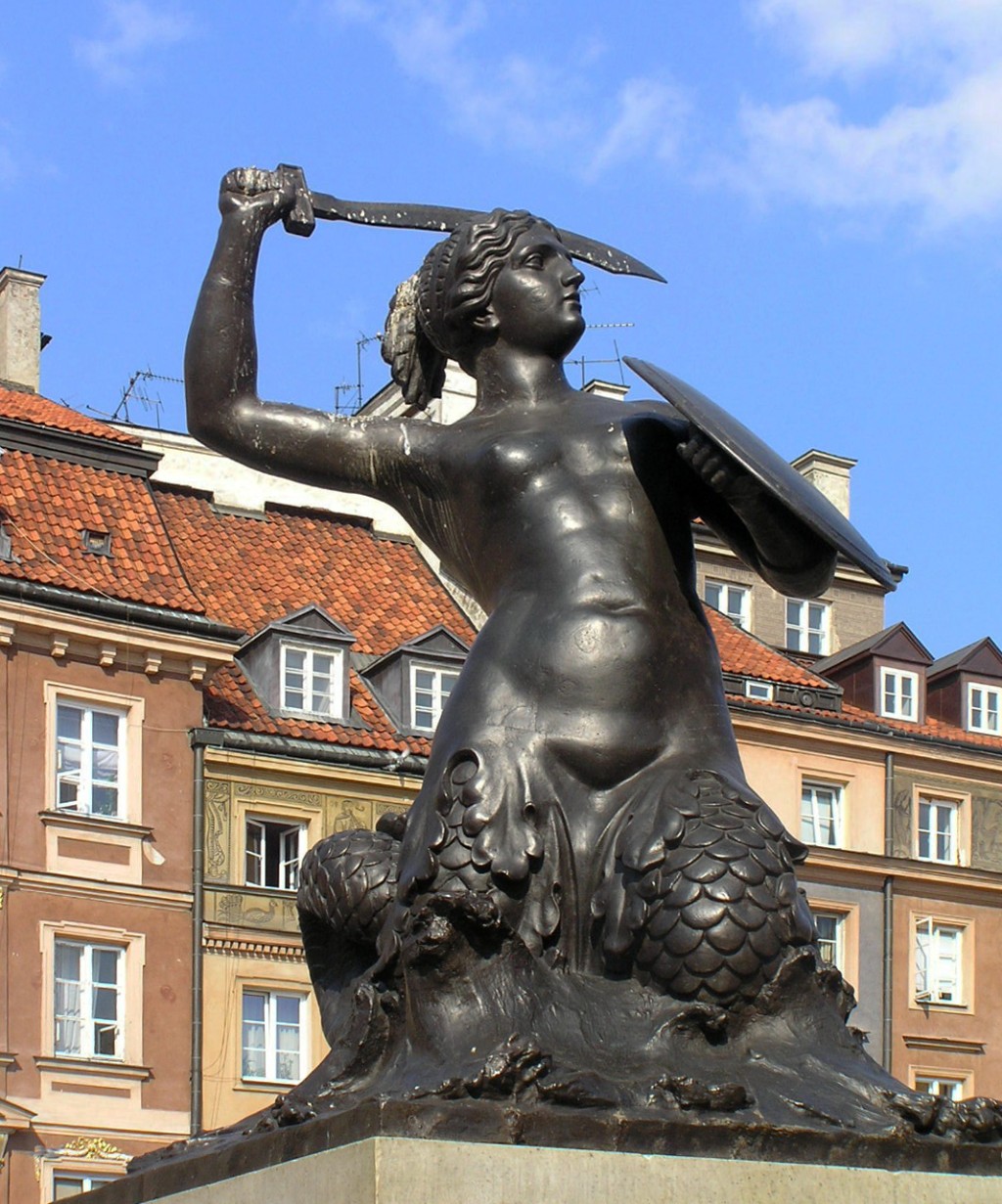 人鱼是波兰首都华沙的象徵，也是守护神。