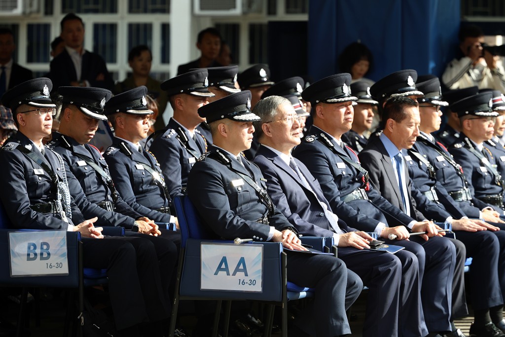 警察学院举行结业礼。刘汉权摄