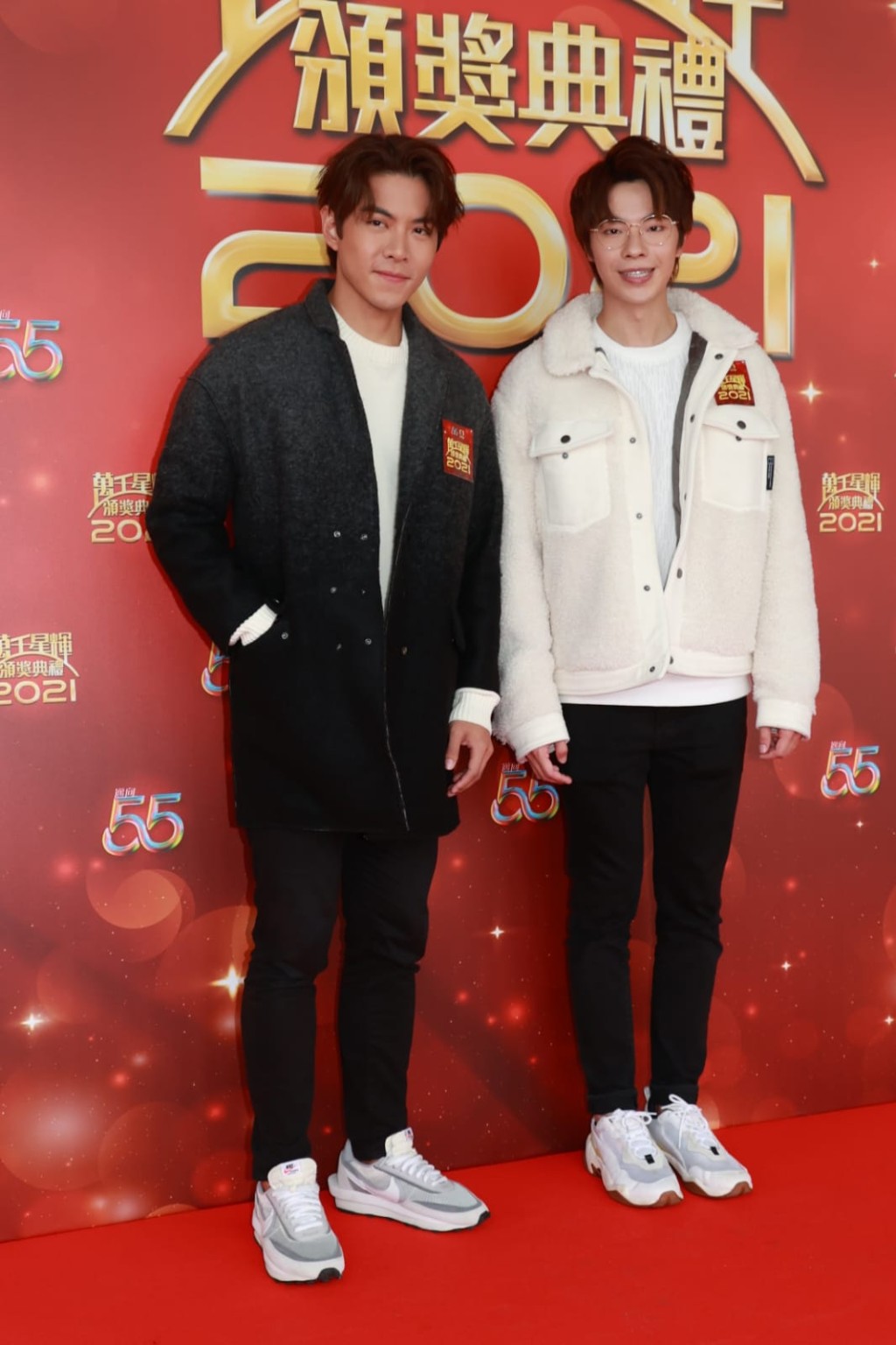 两人今日一同出席颁奖礼活动。