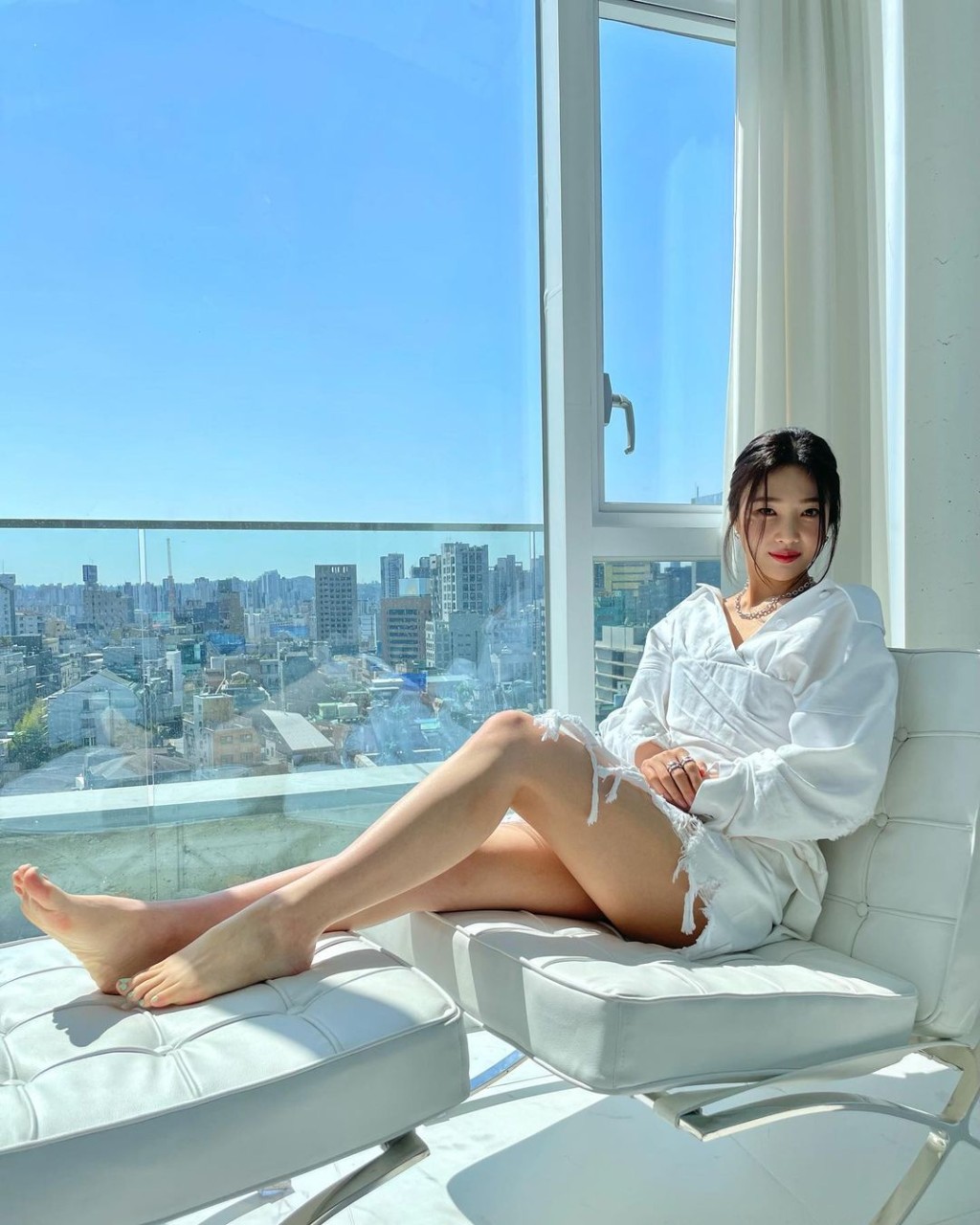 阿Joy都好勤力更新IG，仲幾多性感相，例如呢張。