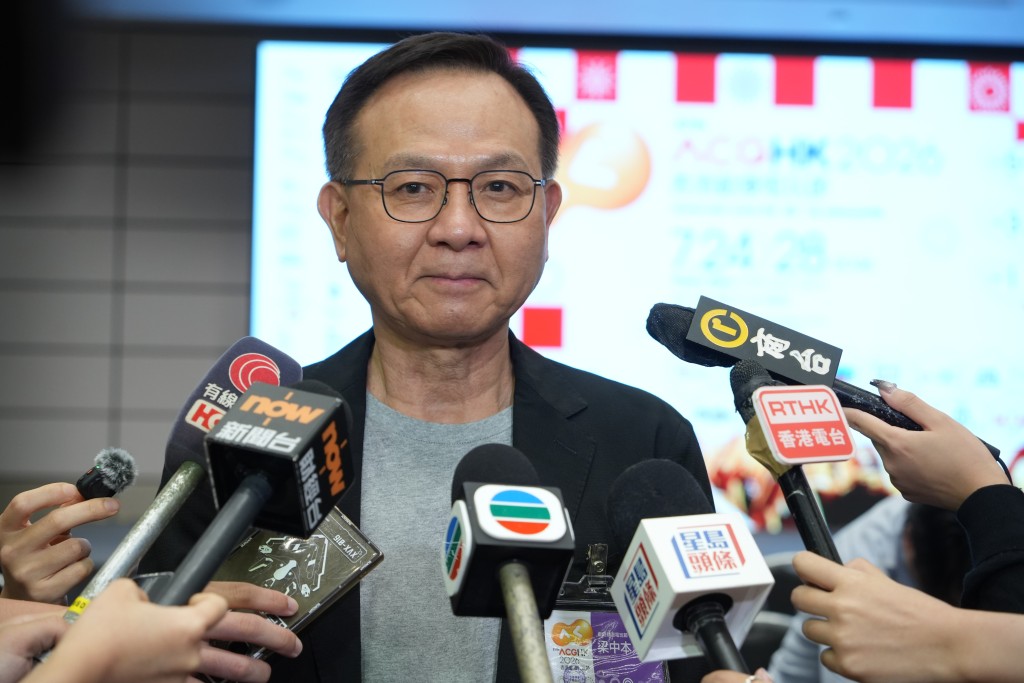 大会行政总裁梁中本。 大会行政总裁梁中本。