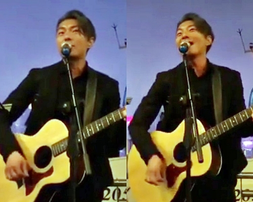 周國賢都有一起自彈自唱！張繼聰ig截圖