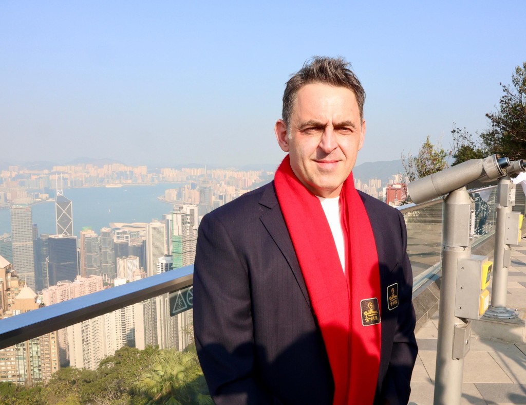 奧蘇利雲以前曾在山頂慢跑及行山。徐嘉華攝