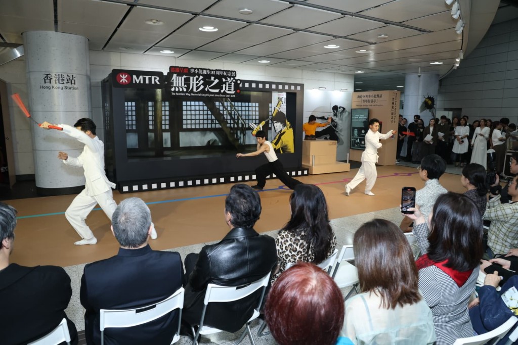 活動上少不了武術表演。