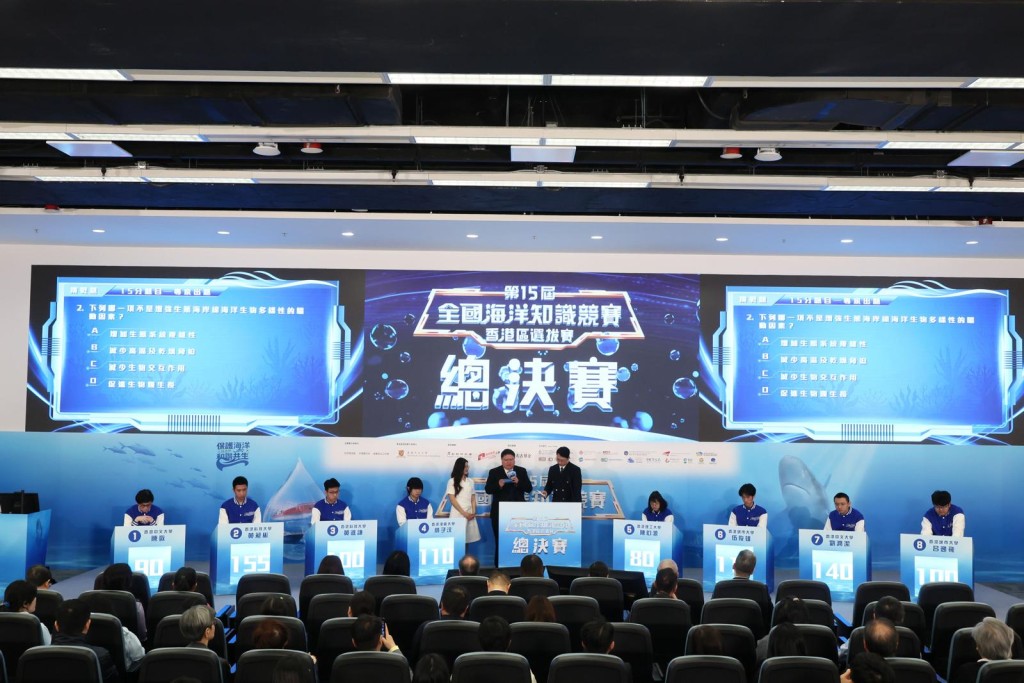 大專組賽事全方位考驗選手的海洋知識、臨場應變能力及心理質素。