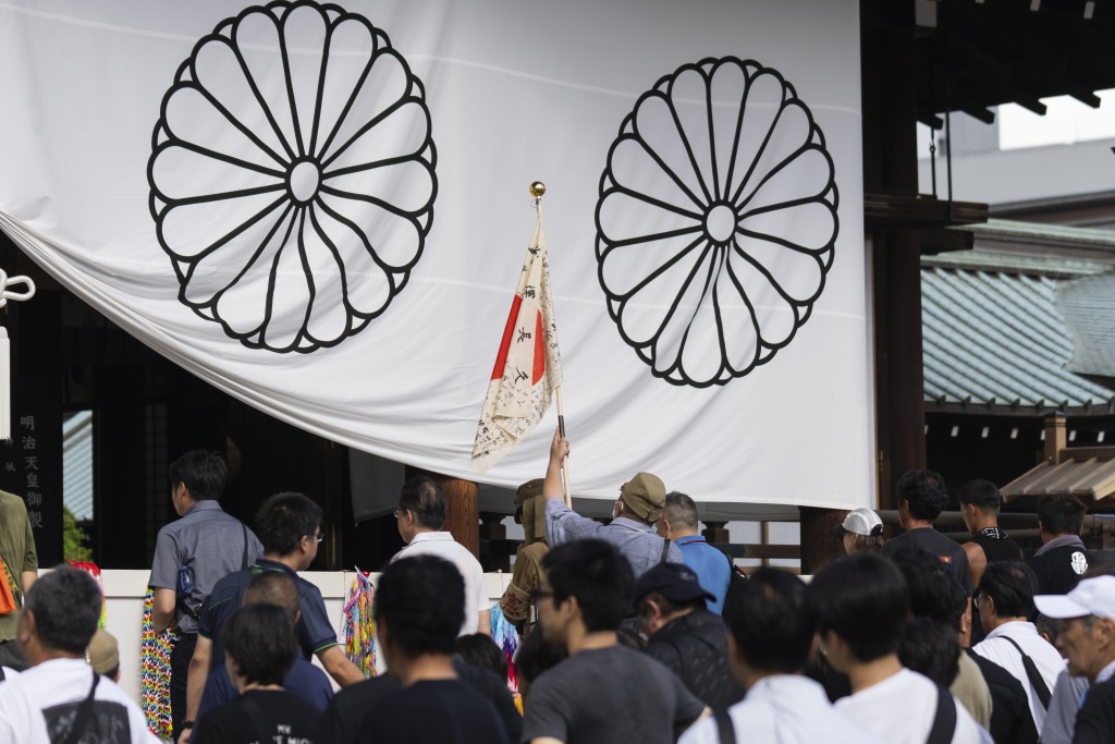 靖国神社被视为军国主义象徵。美联社