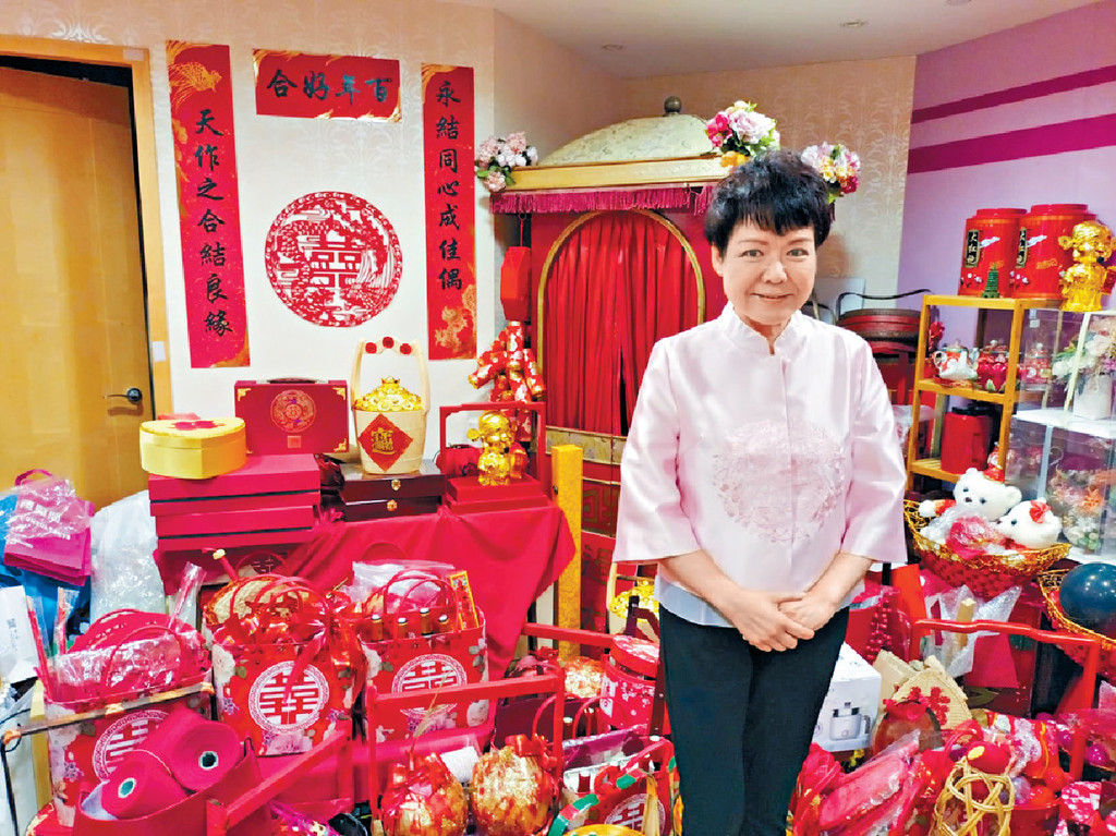 ■婚禮專家歐惠芳表示,疫情下婚禮儀式也出現不少轉變。 ■婚禮專家歐惠芳表示,疫情下婚禮儀式也出現不少轉變。