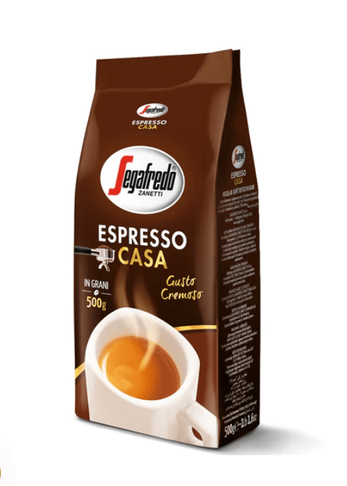 Segafredo Espresso Casa roasted ground coffee｜以一般沖調方式計算，沖調出的咖啡每杯約含221毫克咖啡因，2杯份量已超出成人每日建議可攝入量。