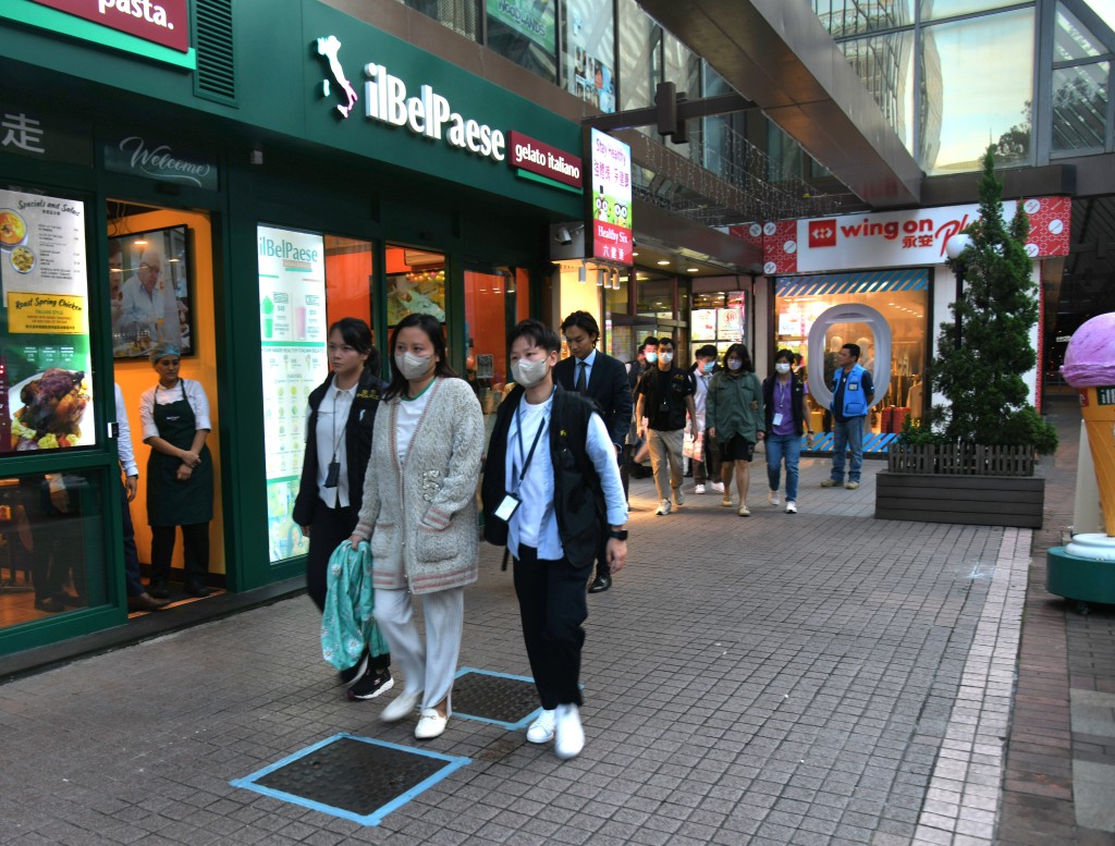 網紅陳怡被捕時情況。資料圖片