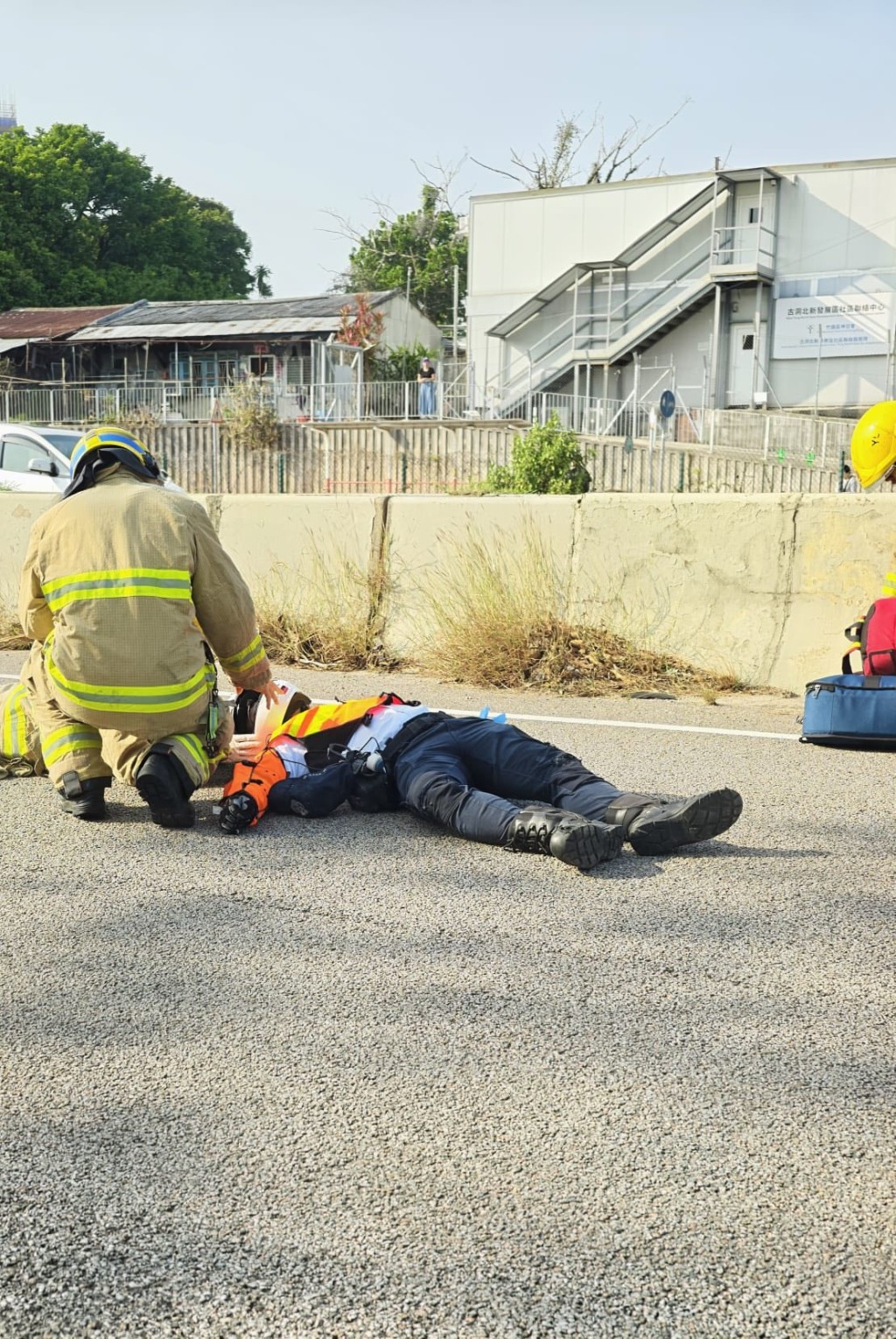 現場為古洞北新發展區社區聯絡中心對開。網上圖片 現場為古洞北新發展區社區聯絡中心對開。網上圖片