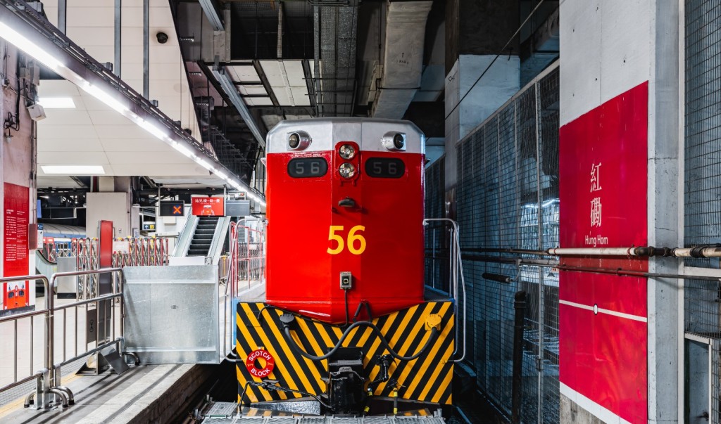 红磡站下周六开始会举行「站见」铁路展。林世雄网志图片