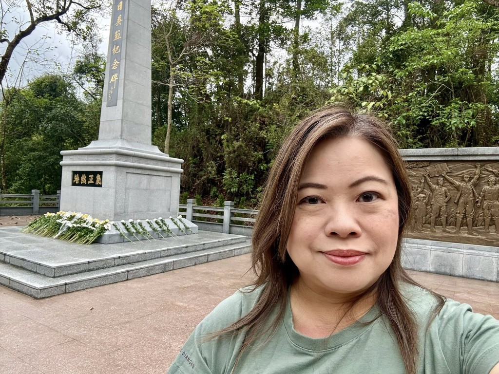 文體旅局局長羅淑佩趁假期親近大自然。羅淑佩FB