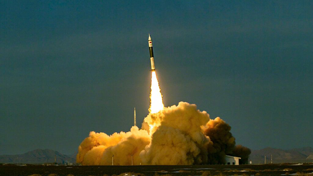 快舟十一號固體運載火箭成功發射。
