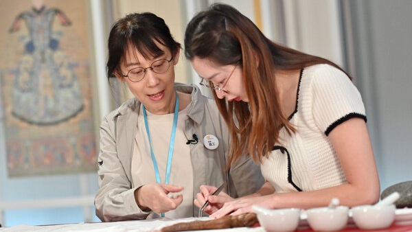 故宮文化博物館本月再招募200義工,協助接待旅客。政府新聞處