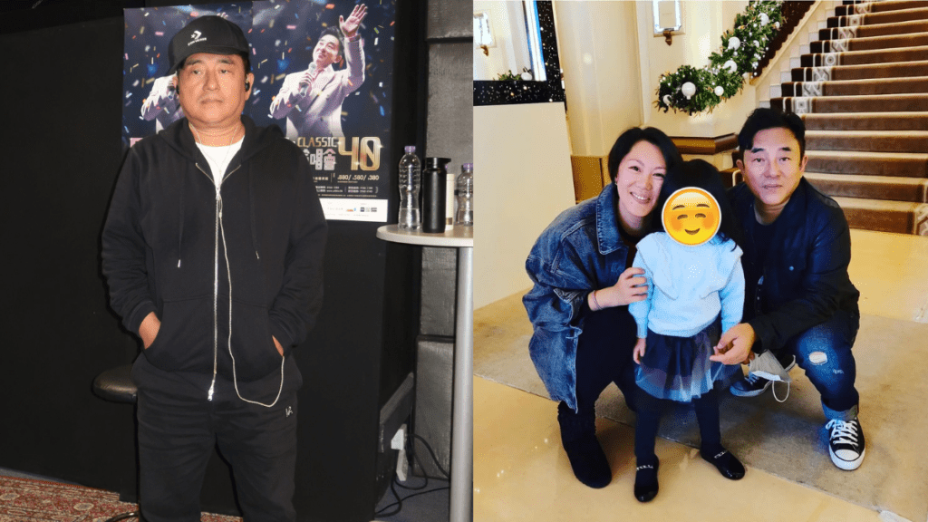 62歲呂方暴肥脹幾個碼  愛女五官輪廓改變保留爸爸一個特徵  為討囡囡歡心大跳騎馬舞