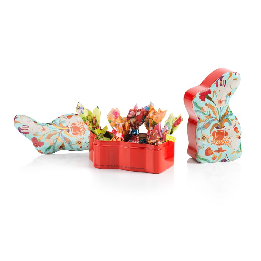 Venchi——春日小兔鐵盒（6件）$135