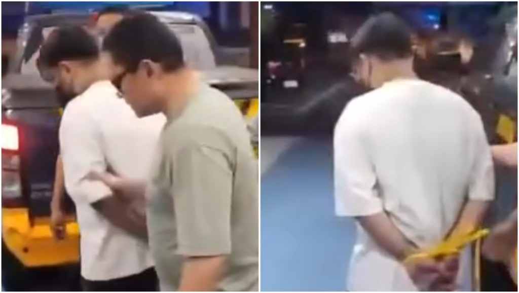 印尼警方發現屍體後，聯手追捕疑犯「MZ」。 POLRESTADENPASAR / IG