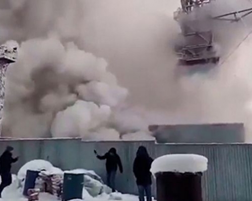 矿井在建造时出现浓烟，9名工人当时正在该区域工作。网上图片