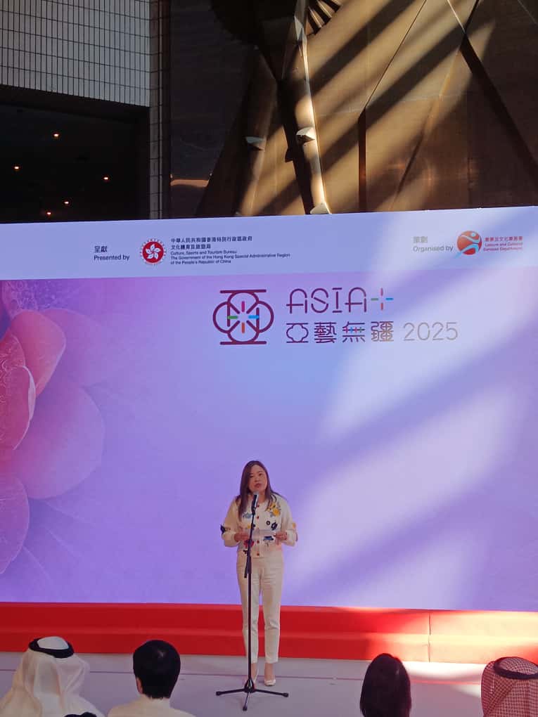 羅淑佩為活動開幕禮致辭。 羅淑佩為活動開幕禮致辭。