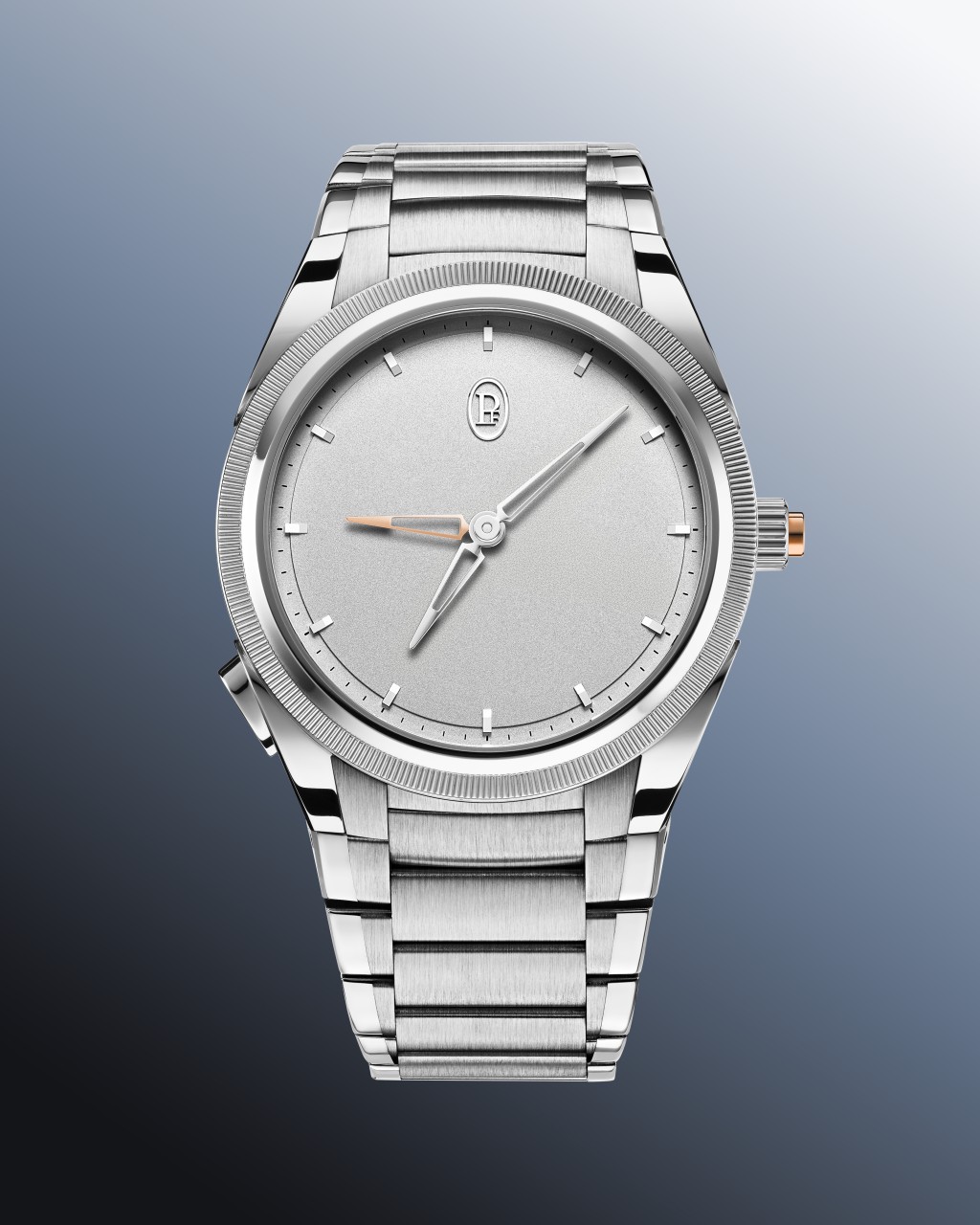 Parmigiani Fleurier Tonda PF GMT Rattrapante / 錶殼：40mm鉑金 / 機芯：PF051自動 / 售價：$828,000。