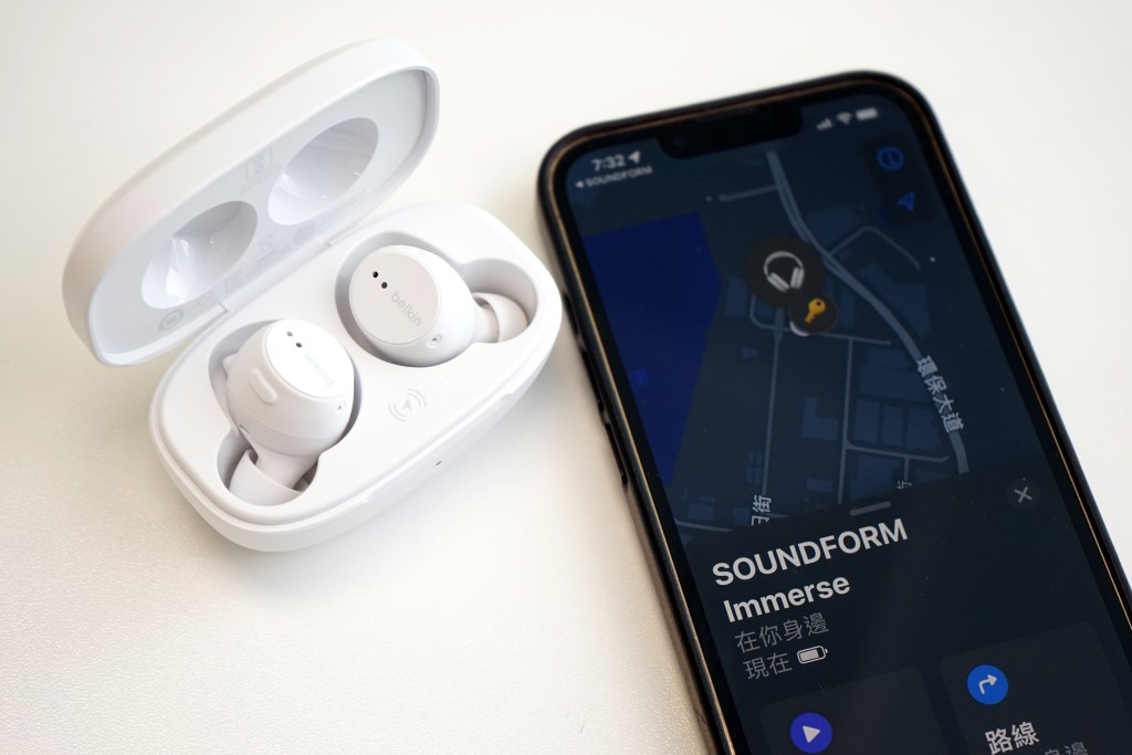 可經Apple的Find My功能尋找耳機或充電盒的下落。