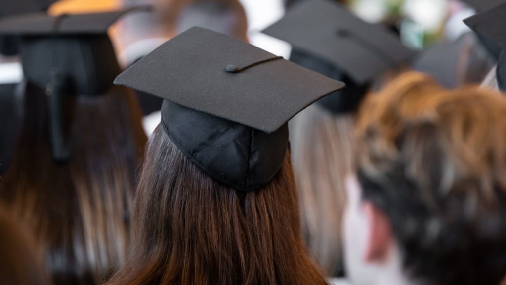 今年美大学留学生申请大减10%。法新社