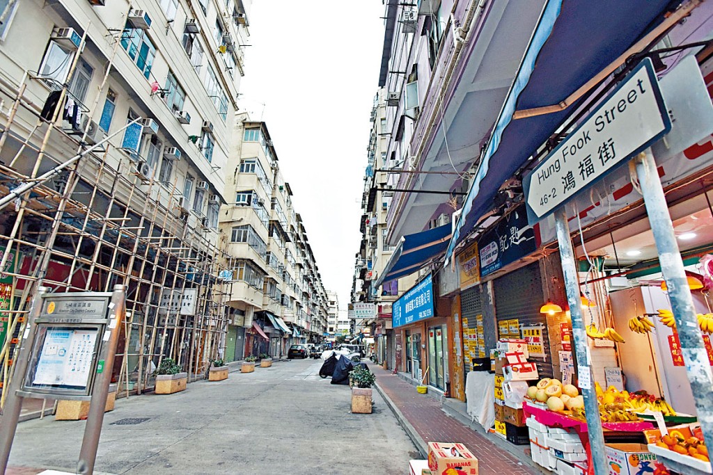 市建局鴻福街/銀漢街項目，由今日起招收意向書。