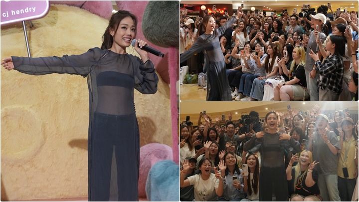 容祖兒快閃拍MV 500粉絲逼爆商場力撐 半夜開Live「吹雞」一呼百應