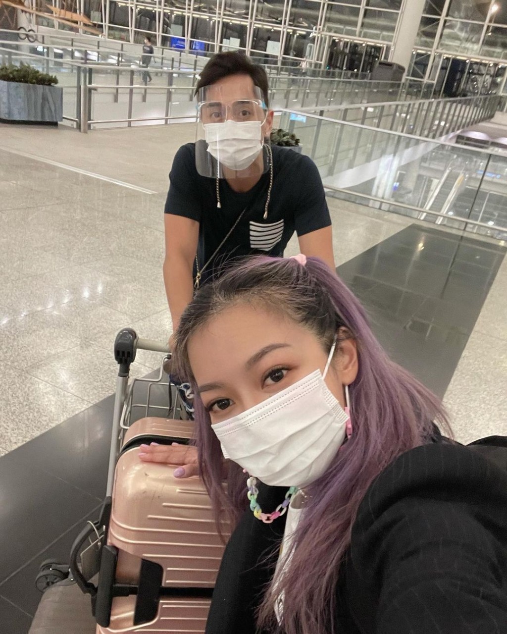興奮出發。