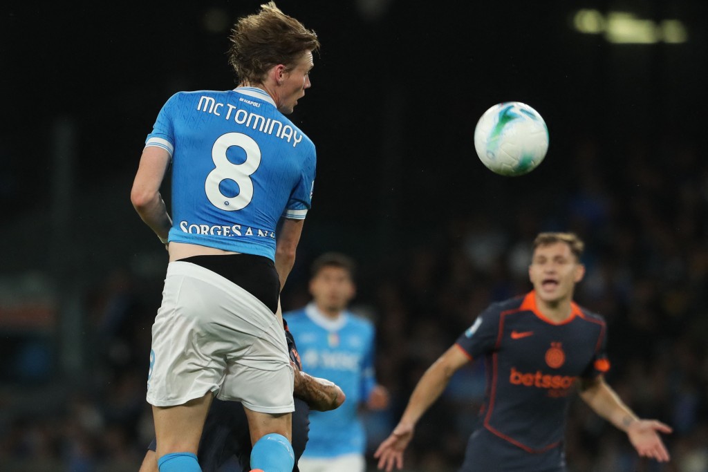 麥湯文尼暫時無意回歸英超。法新社 麥湯文尼暫時無意回歸英超。法新社