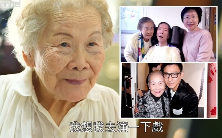 碧姬婆婆除照顧腦中風大女兒外,還抽時間去演戲,就是為了給女兒看她與明星合照,讓女兒開心點。