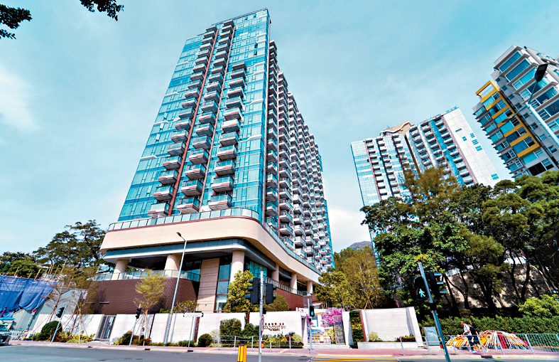 黃金海灣．珀岸連天台特色戶，成交價逾682.8萬。