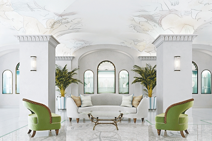 Hotel La Palma的室内装潢均由Francis Sultana精心设计。