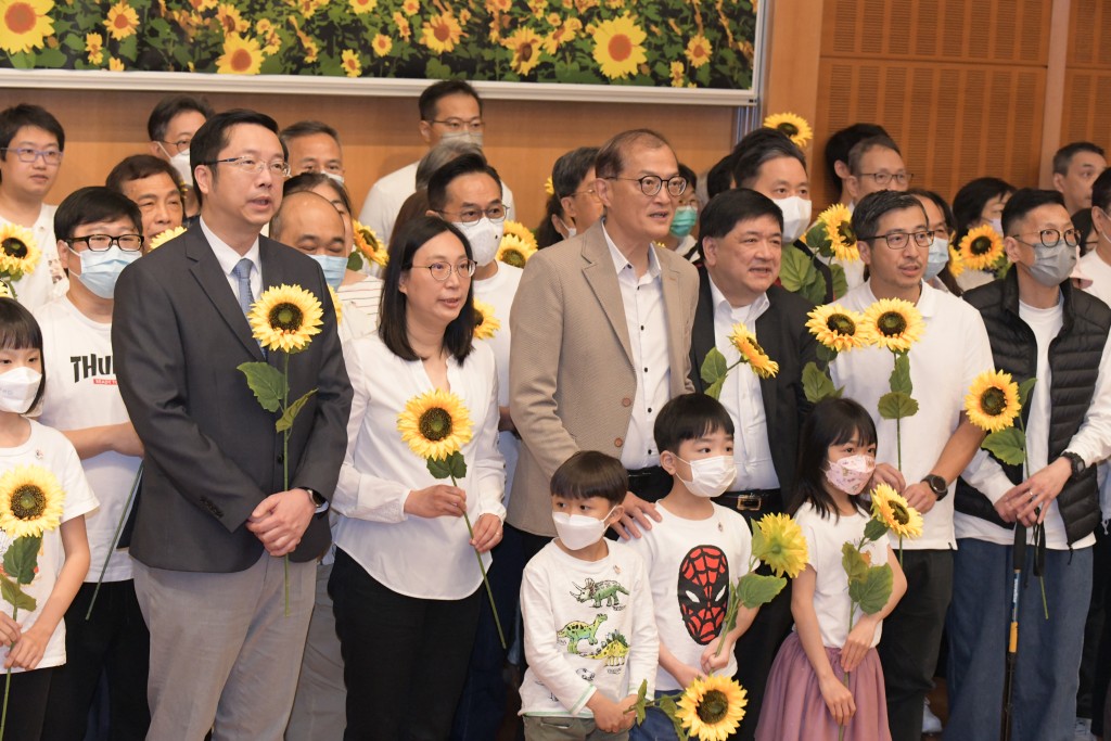 香港移植学会举办器官捐赠感恩大会。褚乐琪摄