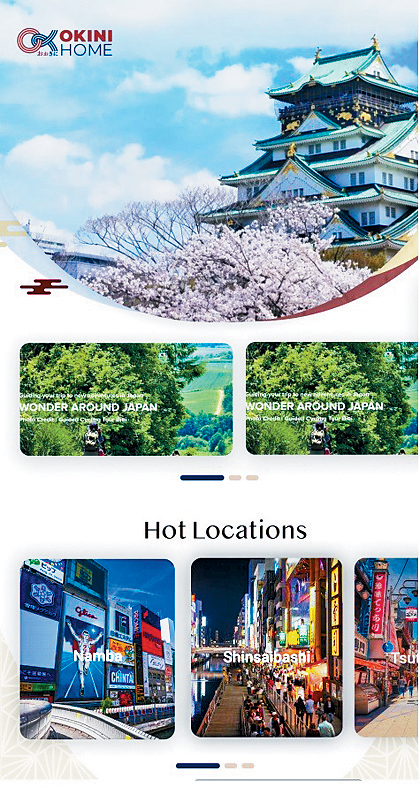 為令到日本民宿市場規範化，李丹翔與團隊研發了管理出租民宿的應用程式「Okini Home」。