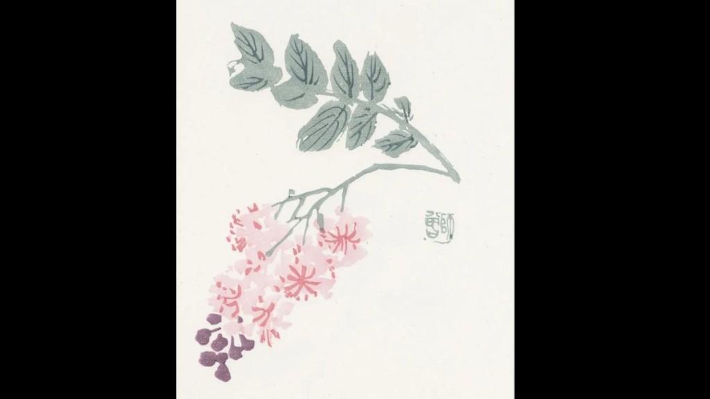 陳師曾繪《北平箋譜》（圖片來源：北京畫院）