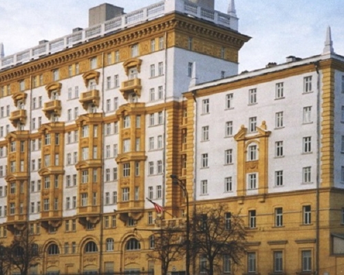 一名俄罗斯女间谍疑潜伏美国驻莫斯科大使馆长达十年。网图